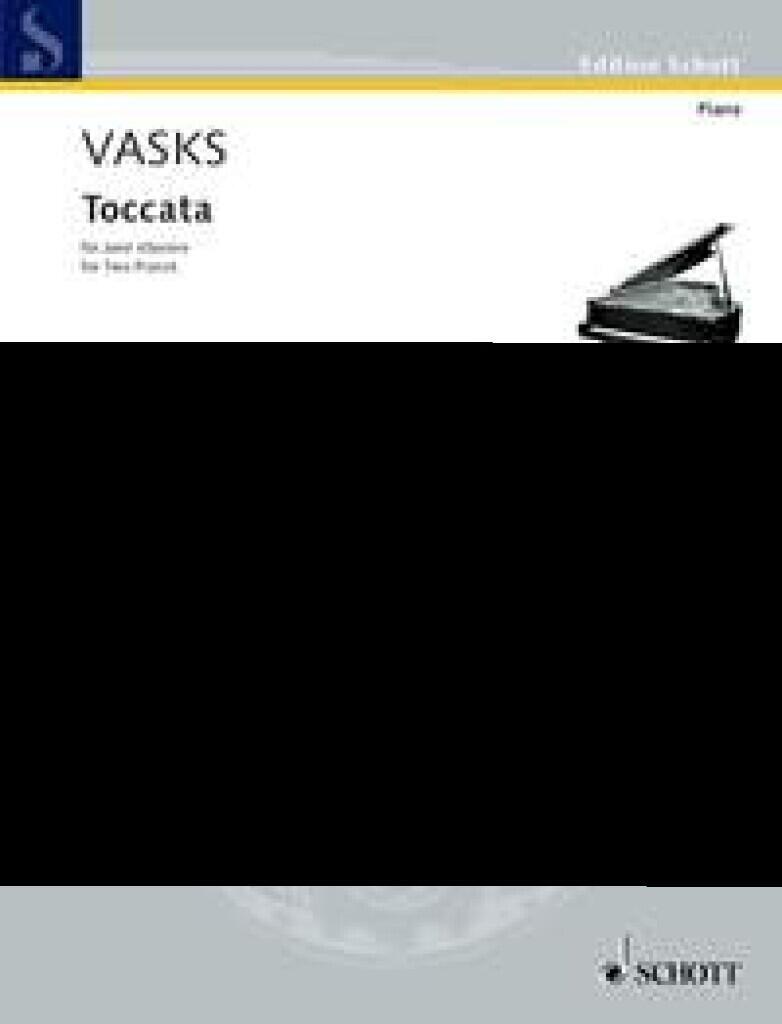 Toccata for two pianos Pêteris Vasks 2 Pianos / for two pianos : photo 1