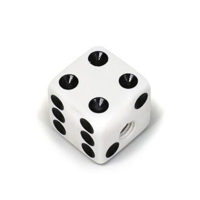 AllParts Dice Knob Weiß