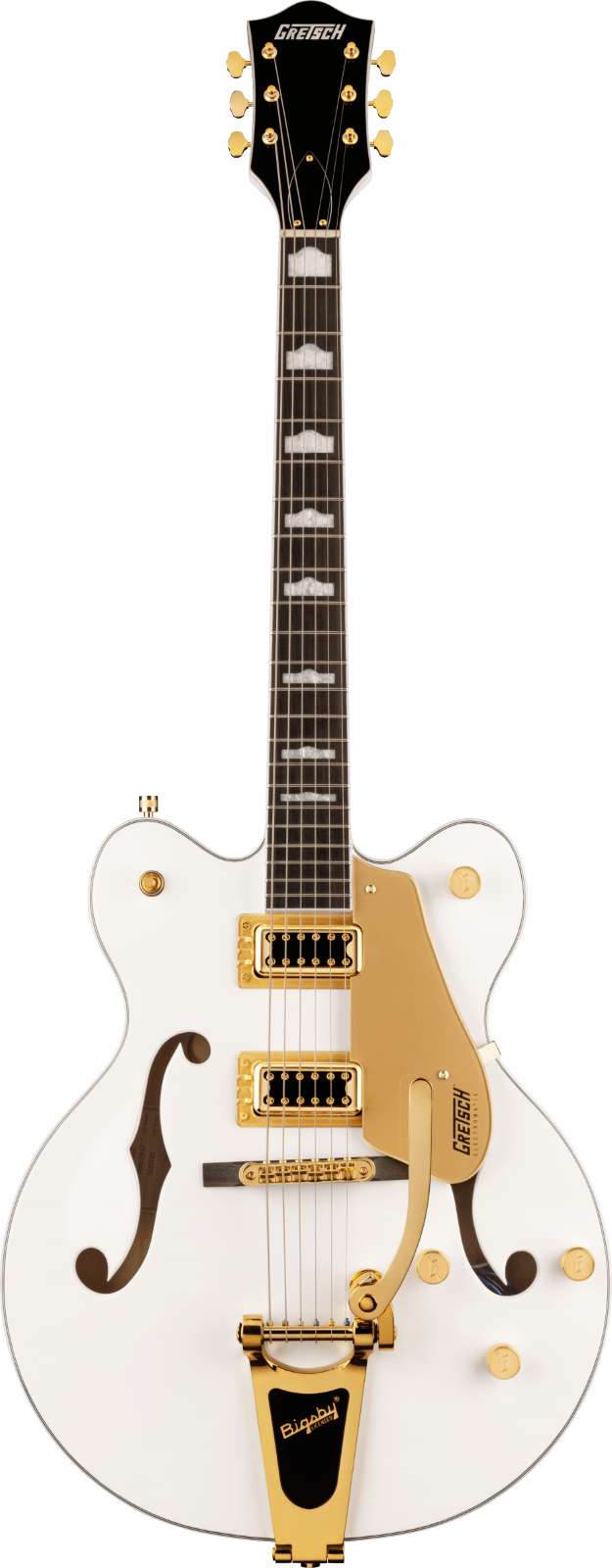 Gretsch G5422TG Electromatic Classic Hollow Body Double-Cut with Bigsby and Gold Hardware, Laurel Fingerboard, Snowcrest White : photo 1