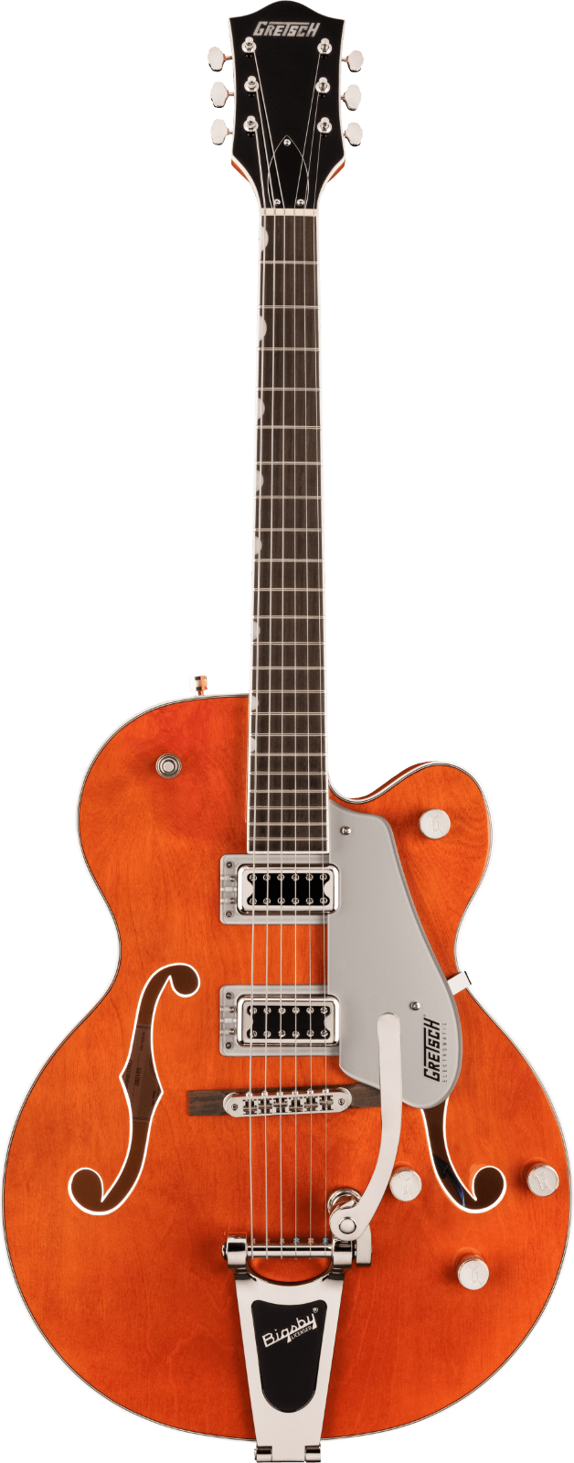 Gretsch G5420T Electromatic Classic Hollow Body Single-Cut with Bigsby, Laurel Fingerboard, Orange Stain : miniature 1