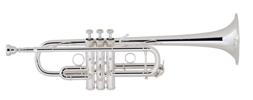 PM Music Center - Bach 351-3C Classic Trumpet Silver Plated