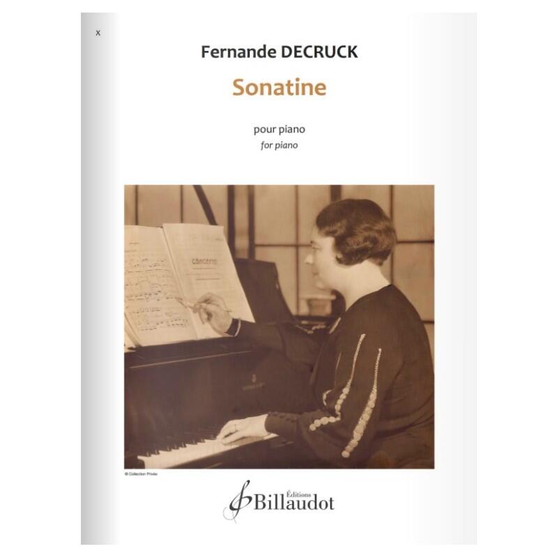 Gérard Sonatine pour piano Fernande Decruck : photo 1