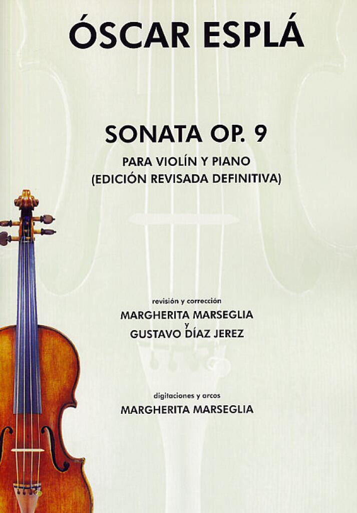 Sonata Op.9 Para Violin Y Piano : photo 1