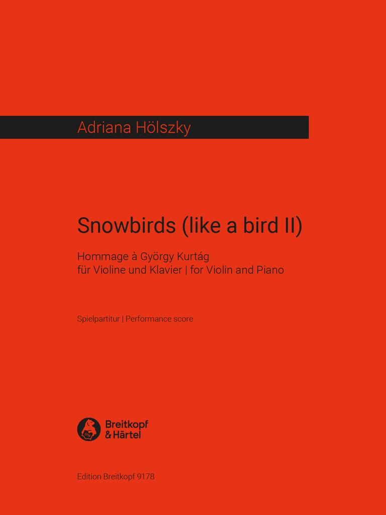 Snowbirds (like a bird II) - Hommage à G. Kurtg : photo 1