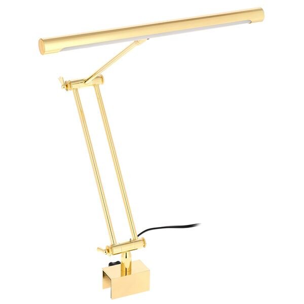 Jahn Pianoteile CRESCENDO Lamp for grand piano stand Polished brass LED : photo 1