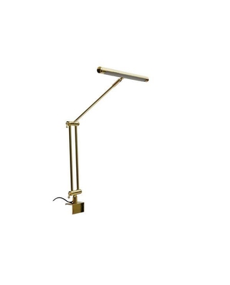 Jahn Pianoteile CRESCENDO Lampe pour pupitre de piano à queue Laiton poli LED