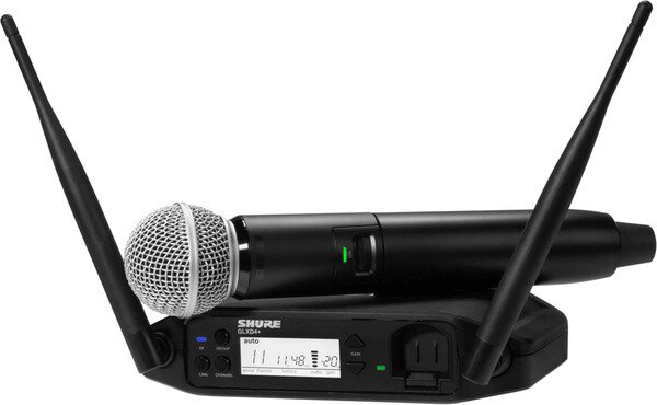 Shure GLXD24 + Wireless Handheld Microphone System with SM58 : photo 1