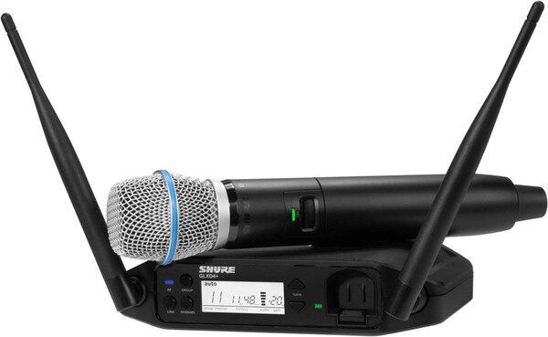 Shure GLXD24 + Wireless Handheld Microphone System with Beta87A : photo 1
