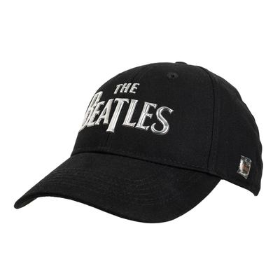 The Beatles Baseball Cap: Sonic Shining Drop T Logo (black)