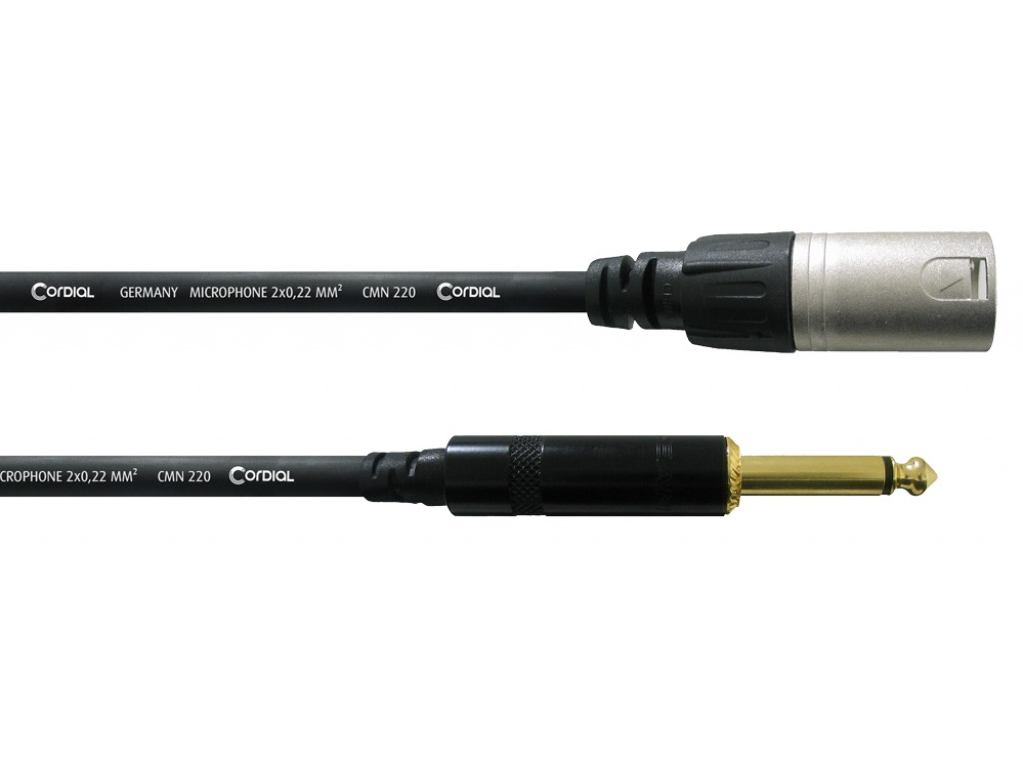 Cordial CCM 10 MP câble microphone XLRm - Jack, 10m : photo 1