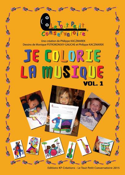 Le Tout Petit Conservatoire Je colorie la musique Volume 1 (Je colorie la musique Volume 1) : photo 1