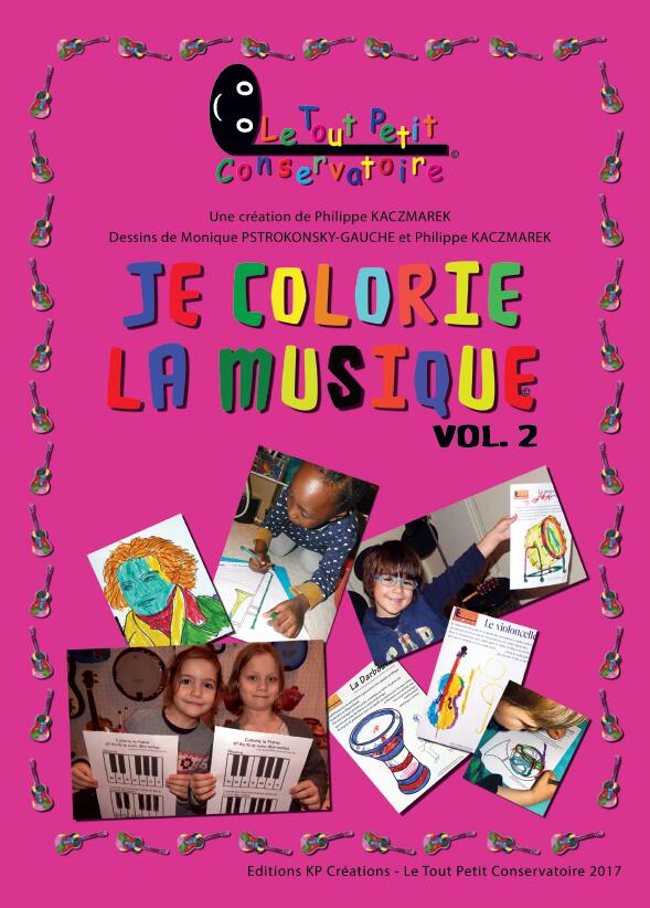 Le Tout Petit Conservatoire Je colorie la musique Volume 2 (Je colorie la musique Volume 2) : photo 1