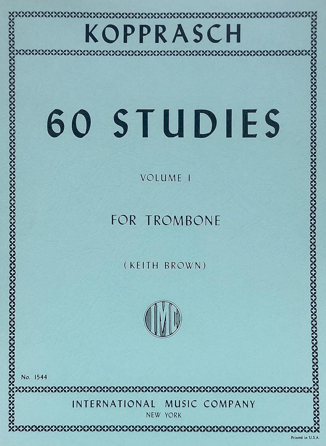 60 Studies for Trombone Vol. 1 : photo 1