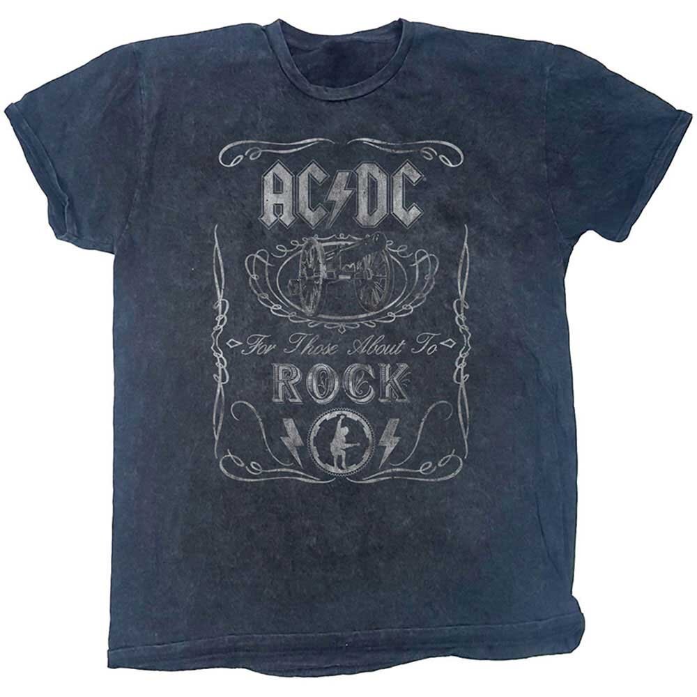 Rockoff AC / DC Unisex T-Shirt: Cannon Swig (Wash Collection) Size S : photo 1