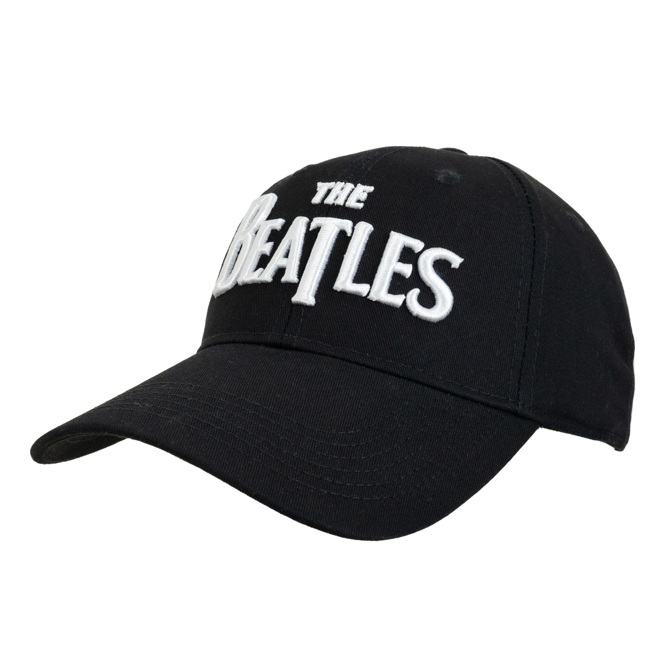 Casquette The Beatles Unisex : White Drop T Logo Noir