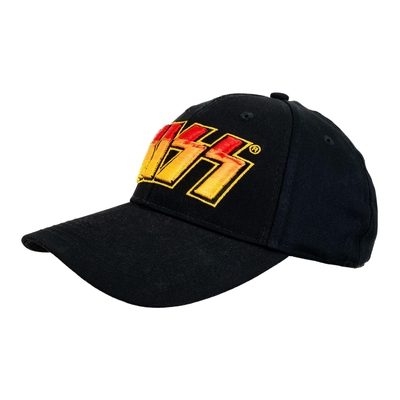 Kiss Baseball Cap: Classic Logo (Black)