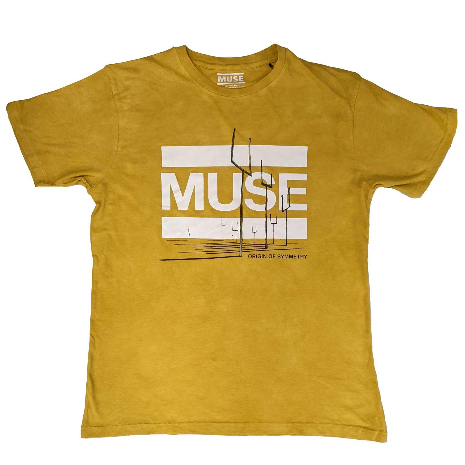 Rockoff MUSE Unisex T-Shirt : Origin of Symmetry (Wash Collection) Taille M : photo 1