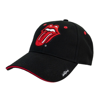 The Rolling Stones Baseball Cap: Classic Tongue (Black)