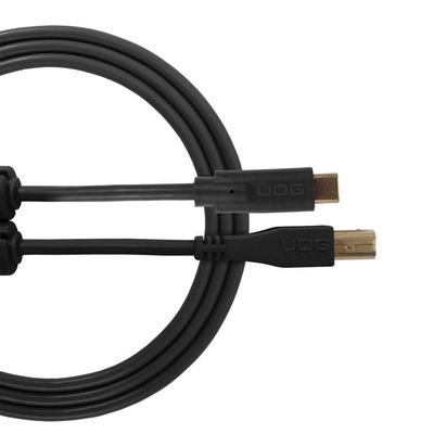UDG U96001BL UDG AUDIO KABEL USB 2.0 C-B BLK STRA 1.5M