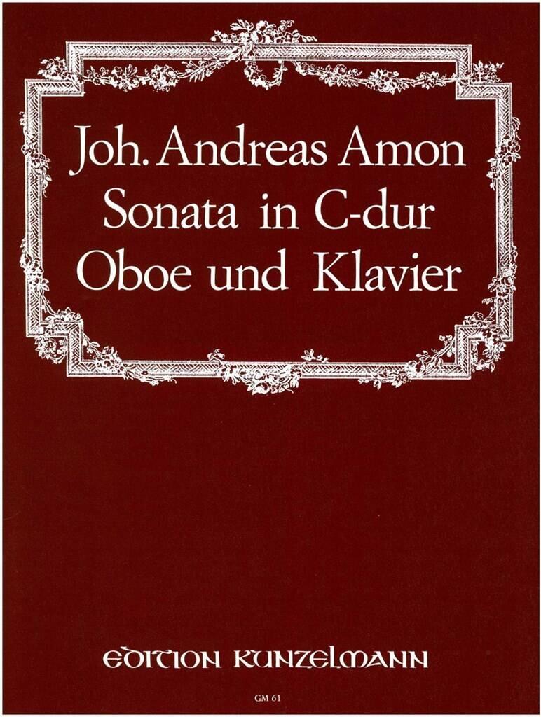 Sonata Johann Andreas Amon Hans Steinbeck Oboe und Klavier : photo 1