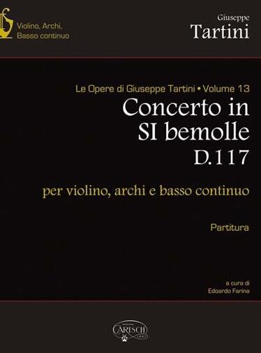 Concerto in Si bem. D117 Giuseppe Tartini Violino & Strings : photo 1