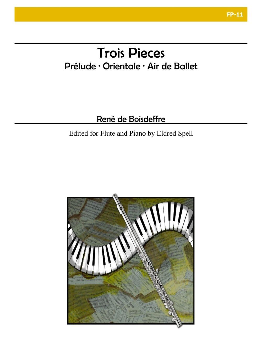 Trois Pièces pour flûte et piano : photo 1