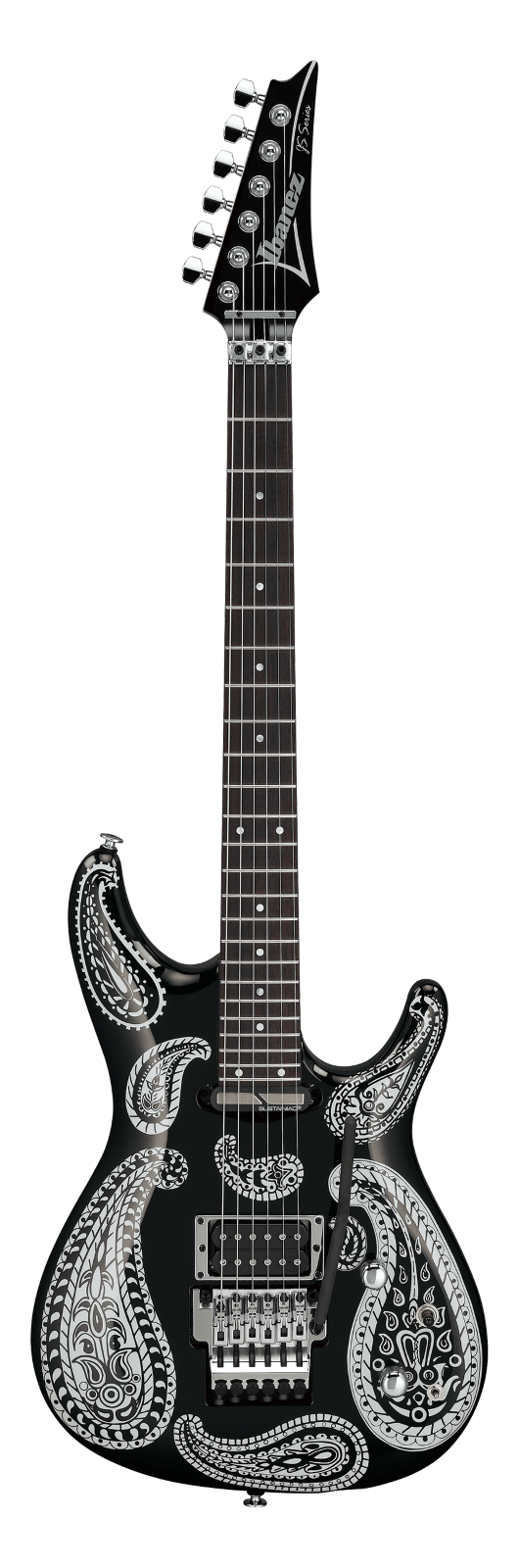 Ibanez Limited Edition Joe Satriani Signature JS1BKP - Paisley Pattern : photo 1