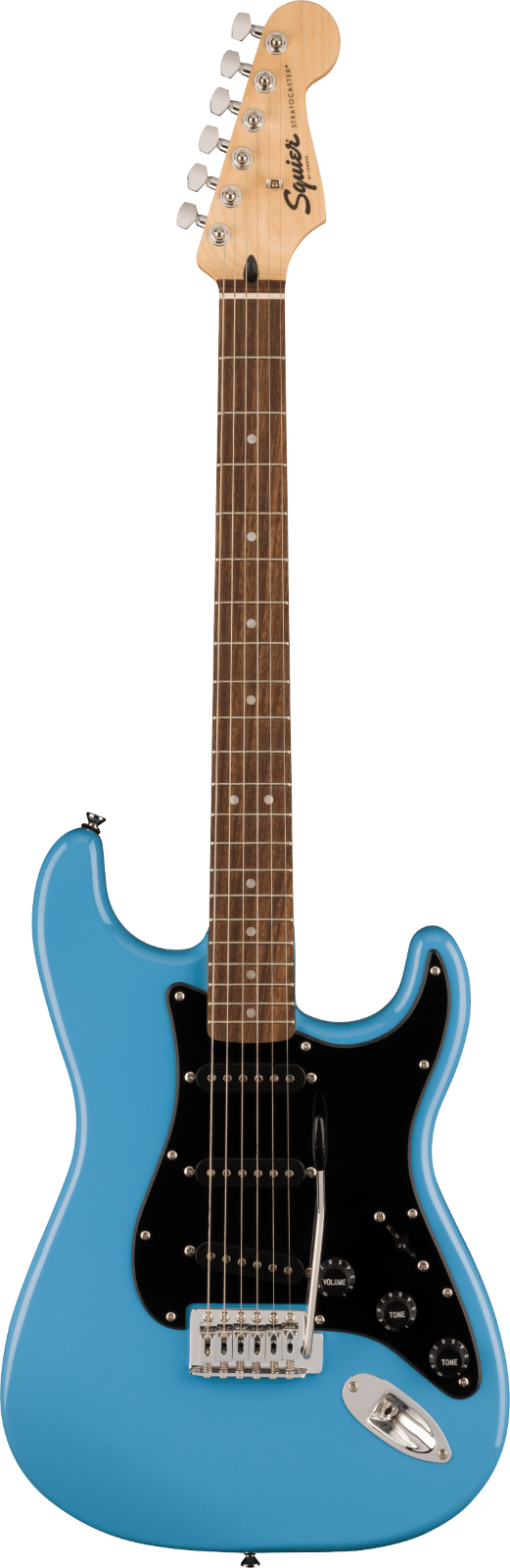 Squier Sonic Stratocaster, Laurel Fingerboard, Black Pickguard, California Blue : photo 1