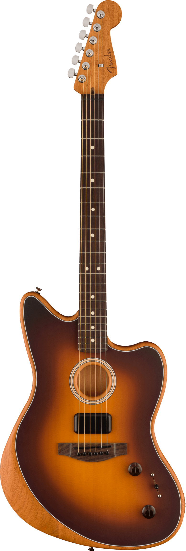 Fender Acoustasonic Player Jazzmaster Rosewood Fingerboard 2-Color Sunburst