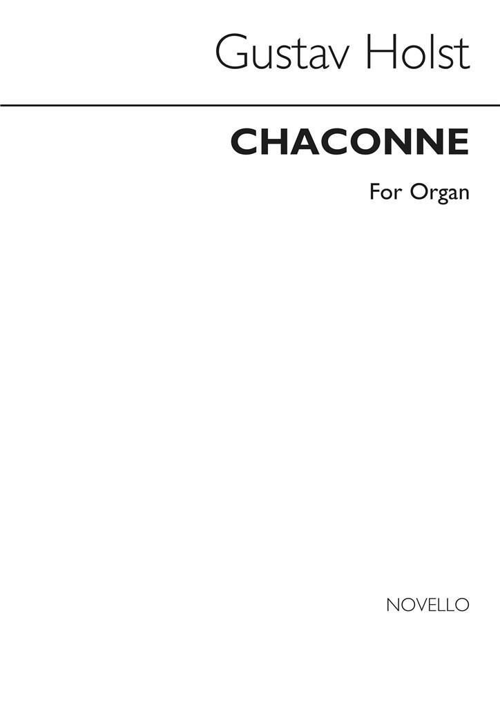 Chaconne For Organ (Henry Ley) : photo 1