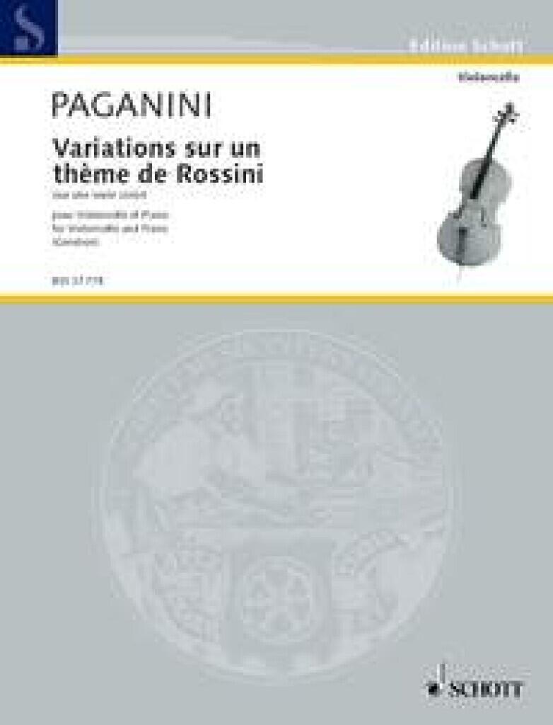 Schott Music Variations sur un thème de Rossini sur une seule corde : photo 1