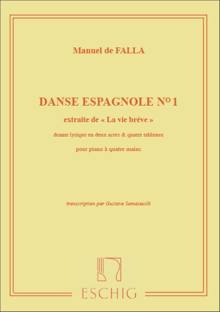 Max Danse Espagnole N 1, extraite de La Vie Bréve, drame lyrique en deux actes et quatre tableaux : photo 1