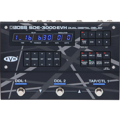 Boss SDE-3000EVH Special Edition EVH Dual Digital Delay