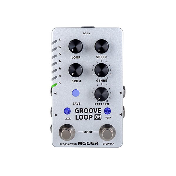 Mooer Groove Loop X2 - Stereo Looper / Drum Machine : photo 1