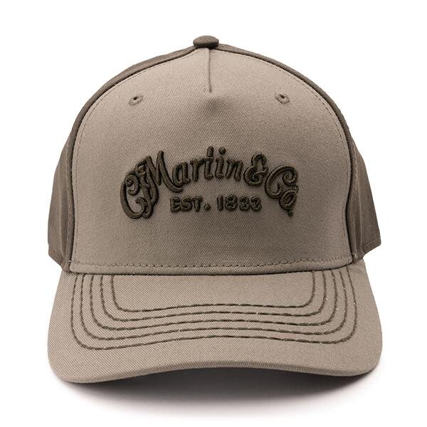 Martin & Co C.F. Martin Hat, Ball Cap, Army/Olive, 1833 CFM Logo : photo 1