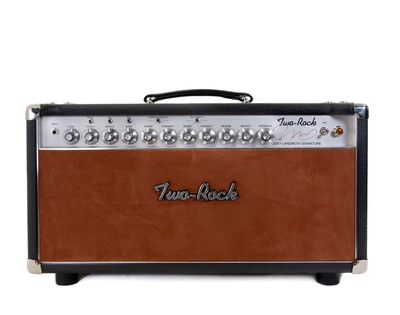 Two-Rock Limited Joey Landreth Signature 100 Watt - Black bronco tolex tobacco suede baffle metal trim cabinet