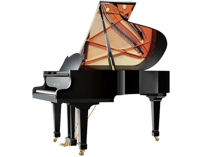 Schimmel W180 Tradition Wilhelm Noir poli-brillant + Système silencieux TwinTone