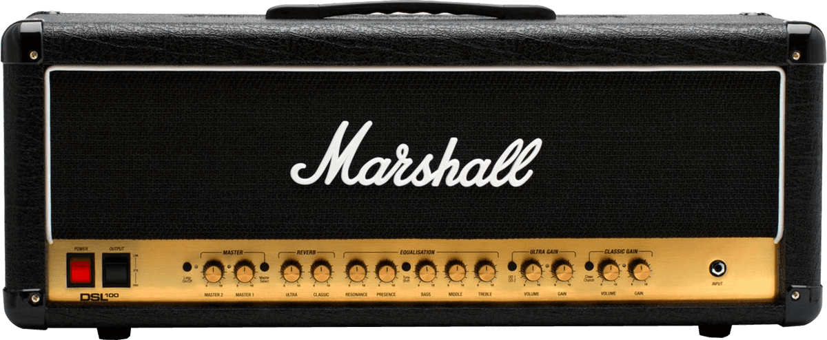 Marshall DSL100 HEAD - 100W Valve Head with Reverb : photo 1