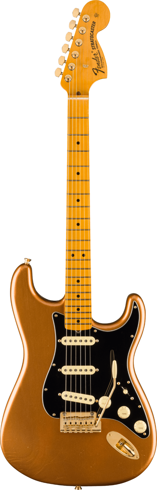 Fender Bruno Mars Stratocaster, Ahorngriffbrett, Mars Mocha : photo 1