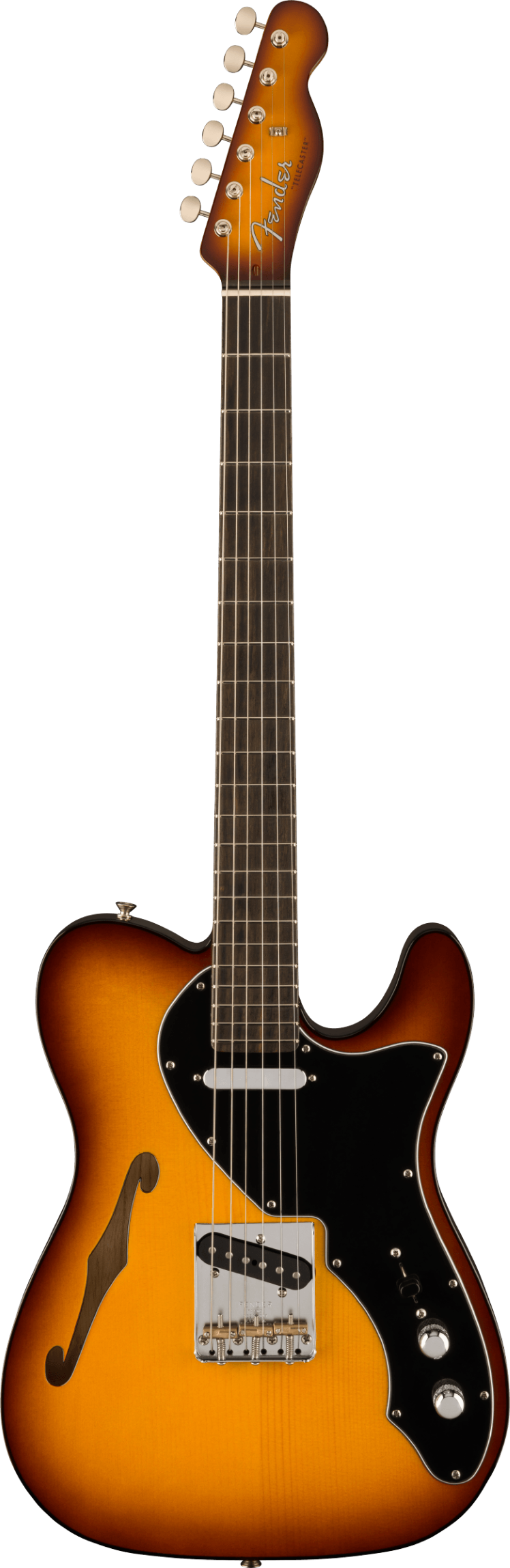 Fender Limited Edition Suona Telecaster Thinline Ebony Fingerboard Violin Burst