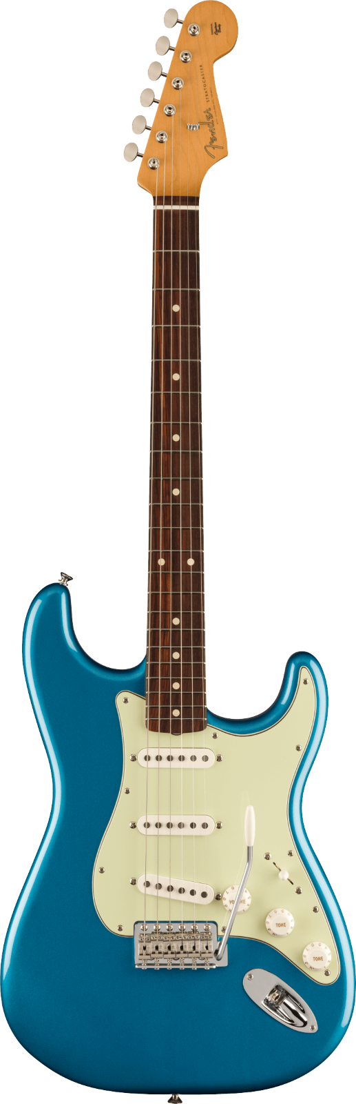 Fender Vintera II 60s Stratocaster, Rosewood Fingerboard, Lake Placid Blue : photo 1