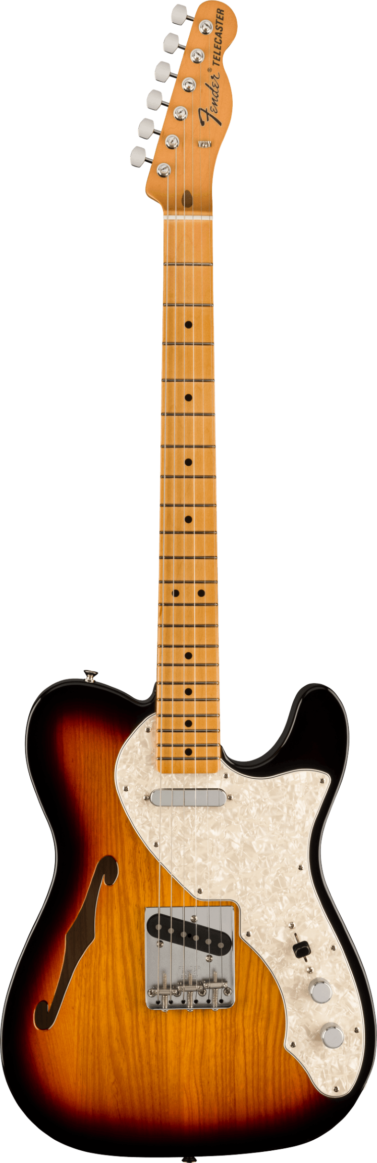 Fender Vintera II 60s Telecaster Thinline Maple Fingerboard 3-Color Sunburst