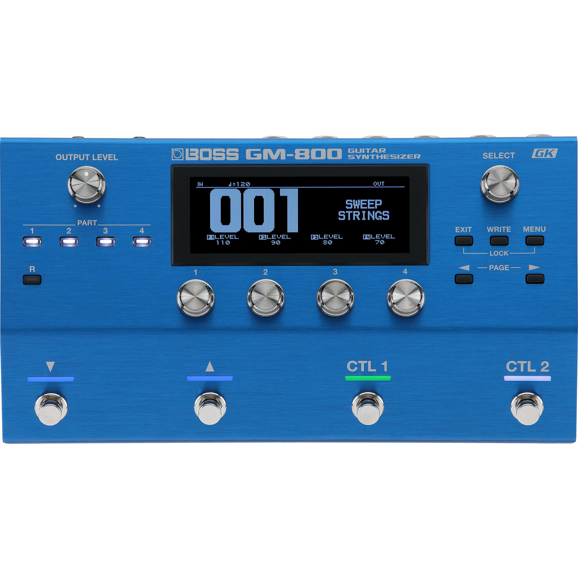 Boss deals guitar synthesizer