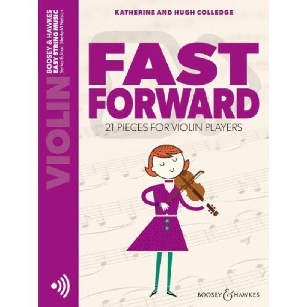 Fast Forward 21 pieces for violin players + audio online : photo 1