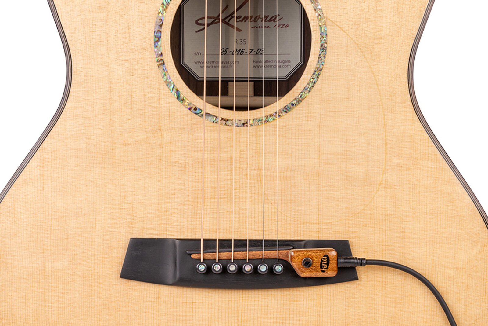 BMB Acoustic / Steel string guitar bridge piezo pickup : photo 1