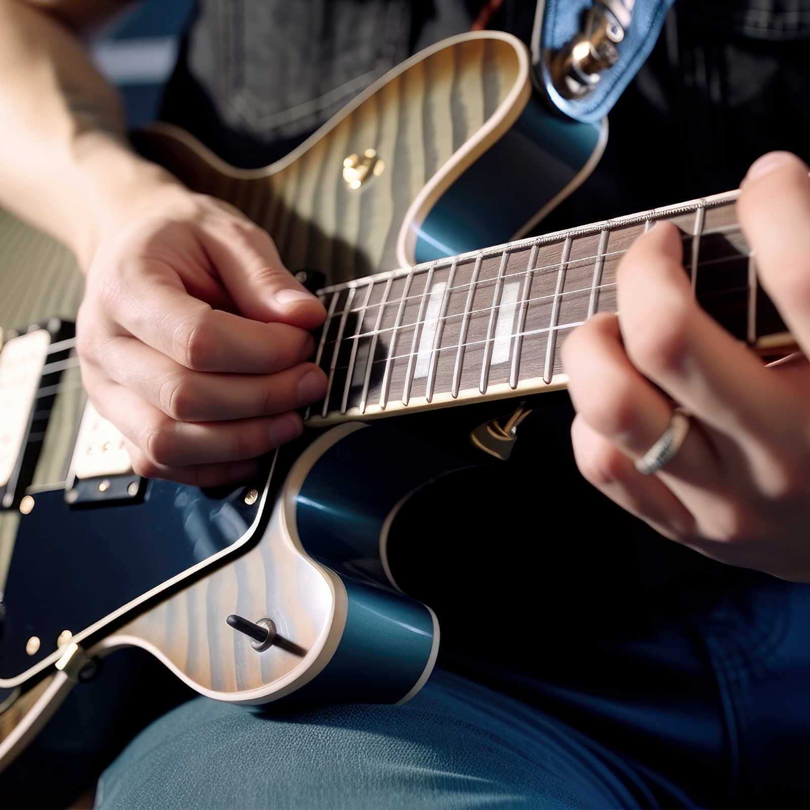 45-minute adult electric guitar lesson : photo 1