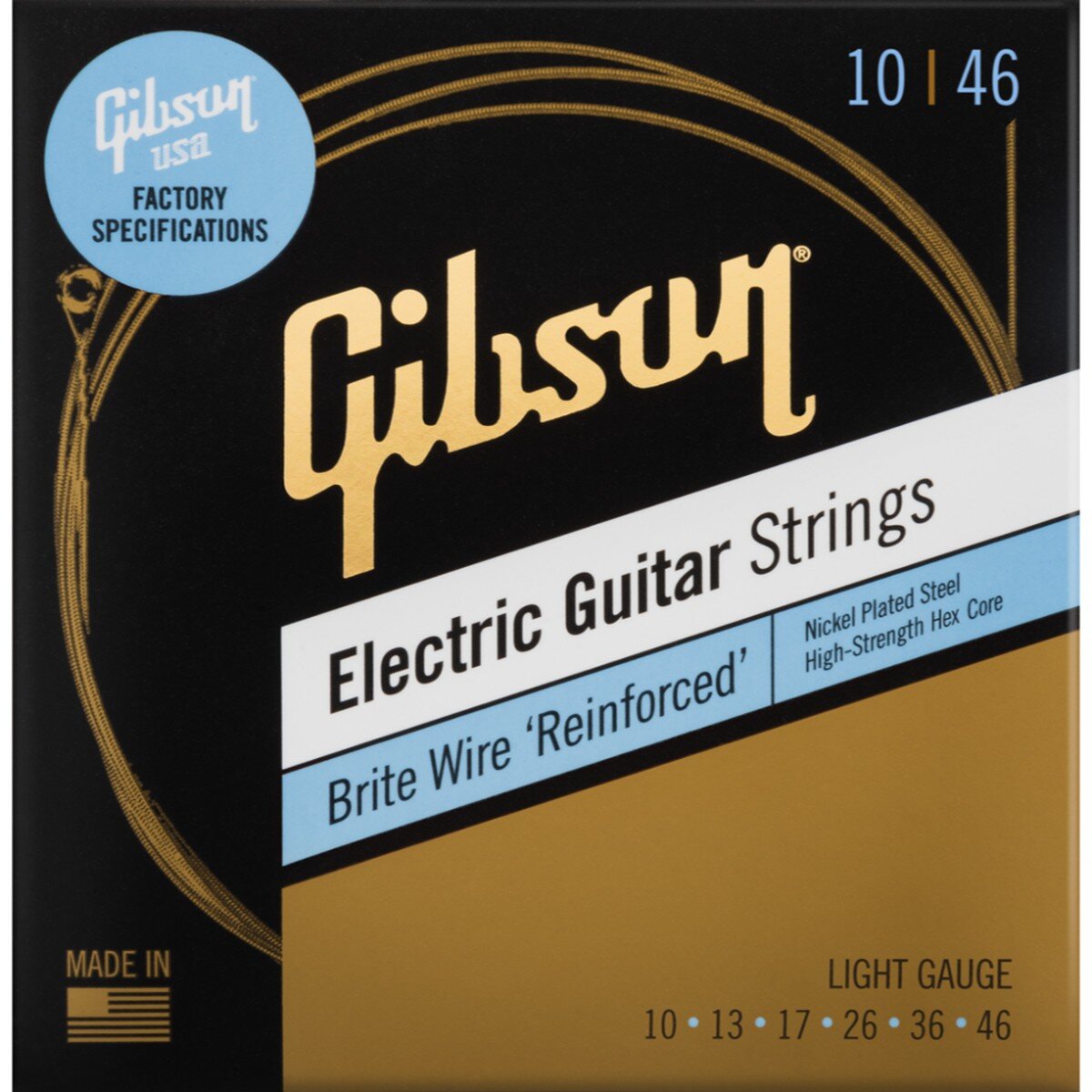 Gibson Brite Drahtverstärkt - 10-046 : photo 1