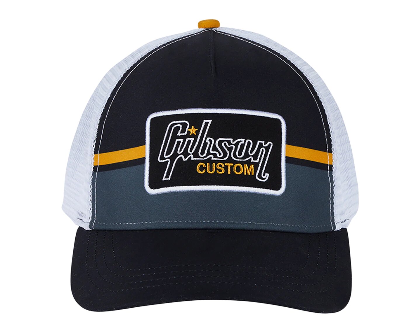 Gibson Cap Trucker Hat- Black : photo 1