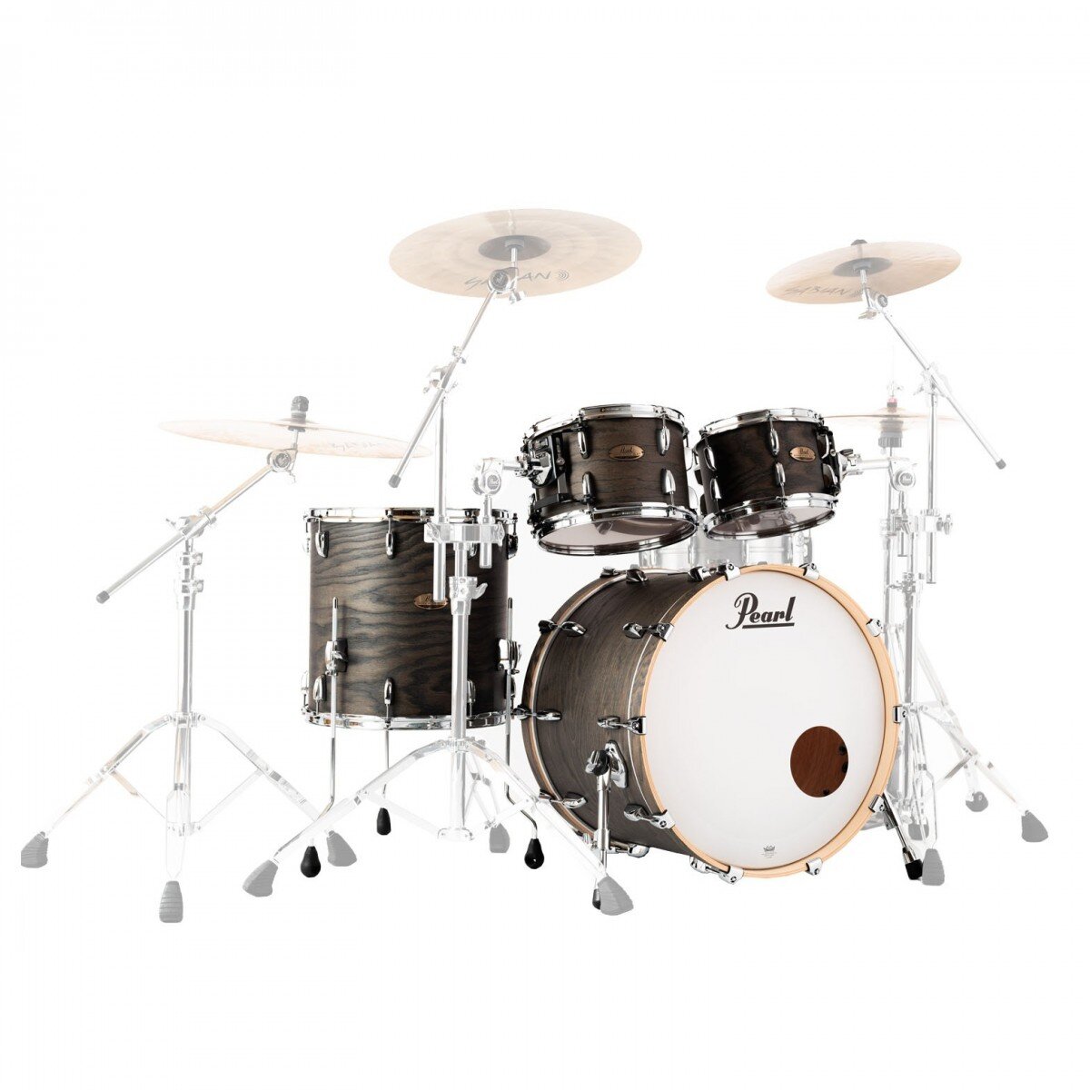 Pearl Session Limited Edition Shell Pack Black Satin Ash BD22 