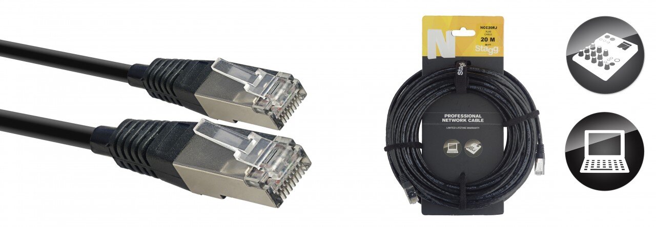 Stagg Cable 20m RJ45-CAT6 SFTP  () : photo 1